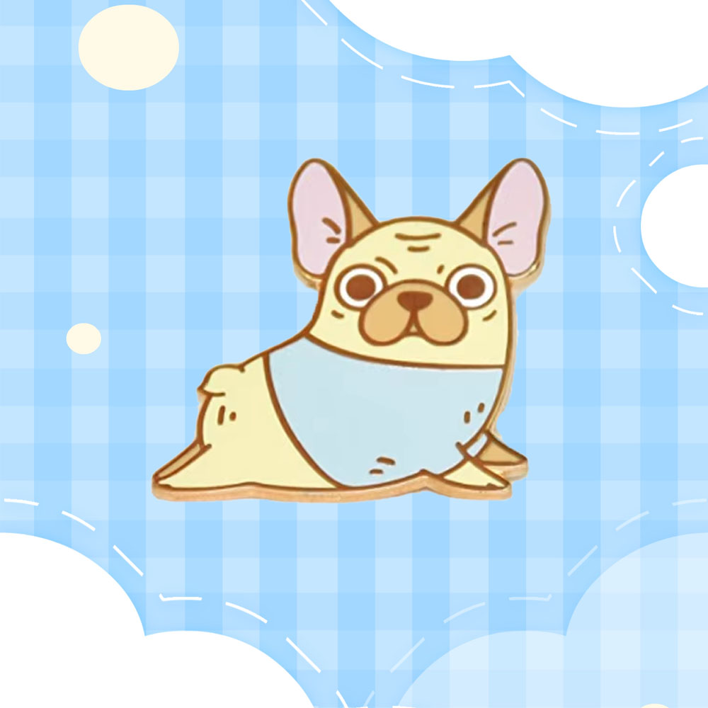 spilla smaltata personalizzata