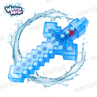 Pistolet à eau transparent à tir longue portée, nouveau design, pas cher, pour enfants, été, piscine, plage