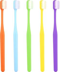 Vente en gros OEM acceptable, plastique PP souple couleur bonbon moderne avec logo personnalisé, design de poils unique, pour usage domestique, vente en gros - Product Image 1