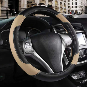 <span class=keywords><strong>Volant</strong></span> de direction en cuir Nappa souple à 4 branches, housse de <span class=keywords><strong>volant</strong></span> tendance, accessoires intérieurs de voiture universels de haute qualité, OEM/ODM <span class=keywords><strong>personnalisé</strong></span> - Product Image 1