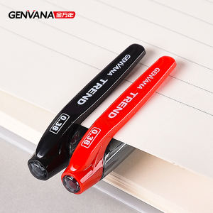 जेनवाना थोक जेल पेन 0.38 मिमी जेल पेन चिकनी काली लाल प्लास्टिक अल्ट्रा फाइन टिप 0.38 हस्ताक्षर जेल - Product Image 3