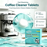 Tablettes de nettoyage en profondeur pour machine à café expresso multifonction, portafiltre et écran de douche