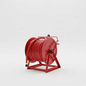 Tuyau d'incendie flexible en caoutchouc et acier inoxydable avec dérouleur manuel pour <span class=keywords><strong>camion</strong></span>, pour incendies de classe A/B, protection incendie - Product Image 5