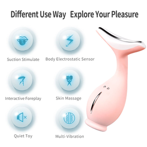 Weibliche Saugen Mastur bator Orgasmus Artefakt Erwachsene Produkt Paar Sexuelles Bett Teasing Hals Küsse Brustwarzen Saug körper Berühren - Product Image 4