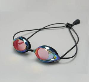 Lunettes de natation professionnelles adultes lunettes de course étanches à la buée hommes femmes Cool argent plaqué équipement de natation en gros - Product Image 3