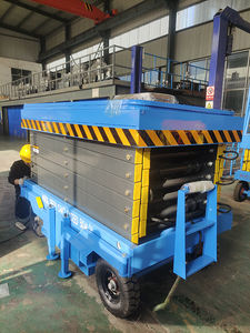 Platform Lift Gunting Hidrolik Mobile 4M 6M 8M 10M 12M 14M, Kapasitas Angkat 500kg, untuk Pekerjaan di Ketinggian, Bersertifikasi CE - Product Image 2