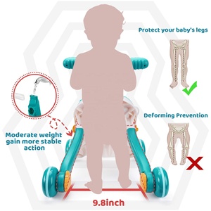 Trotteur d'apprentissage multifonctionnel pour bébé, trotteur multifonction pour tout-petit, soins, activité d'apprentissage, marche - Product Image 6