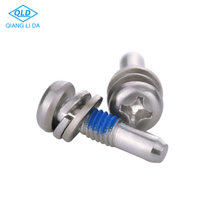 Tùy chỉnh số liệu 304 thép không gỉ M2-M6 <span class=keywords><strong>Phillips</strong></span> Pan đầu ba phần kết hợp An Ninh vít - Product Image 6