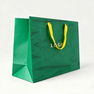 Vente en gros d'usine, sacs en papier d'art personnalisés avec logo, emballages pour chaussures, vêtements, cadeaux - Product Image 1