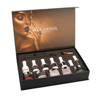 Boîte de soins des ongles en papier personnalisé, aimant, boîte de cadeau, boîte d'emballage d'huile de vernis à ongles en Gel