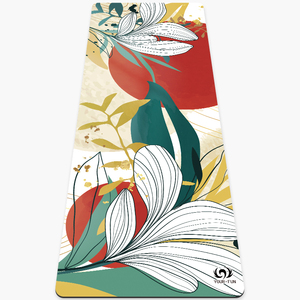 Tapis <span class=keywords><strong>de</strong></span> <span class=keywords><strong>yoga</strong></span> en PU personnalisé avec impression inspirante, logo laser en caoutchouc écologique pour le Pilates et <span class=keywords><strong>l</strong></span>'entraînement <span class=keywords><strong>de</strong></span> <span class=keywords><strong>yoga</strong></span> pour tous - Product Image 4