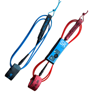 Laisse de surf personnalisée avec logo, cordes de jambe en TPU de haute qualité, cordon de laisse OEM&ODM, laisse de contrôle de planche de surf <span class=keywords><strong>super</strong></span> résistante - Product Image 1
