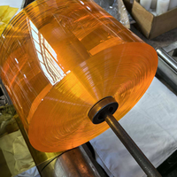 Rouleau de rideau en bande PVC transparente Jin Shi, coupe-vent, pour entrepôt frigorifique, rideau de porte en plastique, matière première, découpe sur mesure
