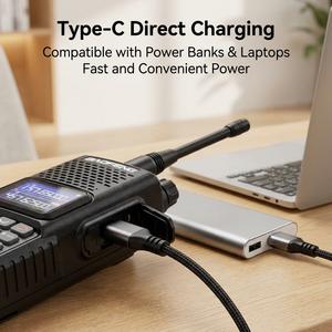 Baofeng UV-30L 10W Dual Band <b>Walkie</b> <b>Talkie</b> Long Range GMRS Radio Handheld Transceiver Type-C Charging - Product Image 4