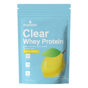 Vitahall AegleWell Clear Whey Protein, Bebida de Proteína Transparente <span class=keywords><strong>Sin</strong></span> <span class=keywords><strong>Lactosa</strong></span>, Refrescante, de Origen Animal, para Nutrición Diaria Post-Entrenamiento - Product Image 1