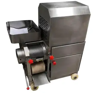 Stainless Steel Automatic Fish Meat Bone Boneless Deboner Remover Grinder Separator Machine