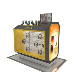 Popular Phone Mall Kiosk,Electronic product showcase,Mobile Phone Accessories Display Rack