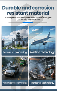 그라인딩 밸브 압축 페룰 연결 - Product Image 6