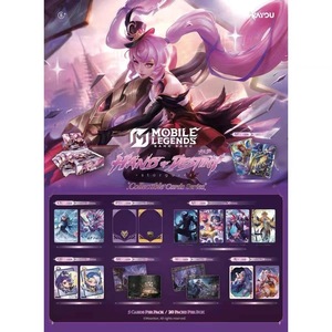 48 Cajas de Cartas KAYOU Mobile Legends Bang Bang Hand of <span class=keywords><strong>Destiny</strong></span>, Edición en Inglés, Juego de Cartas, Juguete de <span class=keywords><strong>Anime</strong></span>, Venta al por Mayor para Sala de Estar - Product Image 2