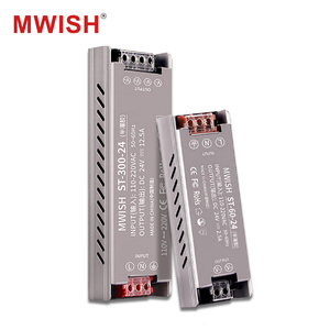 Mwish ST ซีรีส์ไฟ <span class=keywords><strong>LED</strong></span> บางเฉียบ110V <span class=keywords><strong>220V</strong></span> ถึง12V 24V สำหรับป้ายโฆษณาให้แสงสว่างเชิงพาณิชย์ - Product Image 1