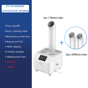 Humidificador Ultrasónico Industrial de 20L/H para Hoteles y Uso Comercial con Recarga Automática y Alta Capacidad - Product Image 2