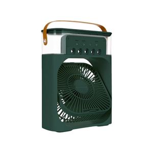 Ventilateur brumisateur vert armée avec lumière LED et réservoir d'eau pour l'extérieur – Vente en gros - Product Image 1