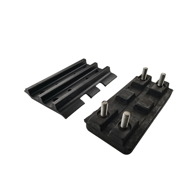 High-quality EAGLEPAD Black Rubber Track Pads 260mm for W120F/W1000F/W1900/W200 Milling Machine PN.2411111/2102696 1 Year