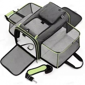 Free Sample Custom Expandable Washable Pet <b>Carrier</b> Airline Approved for Small Medium <b>Cats</b> Portable Pet <b>Backpack</b> <b>Carrier</b> - Product Image 1