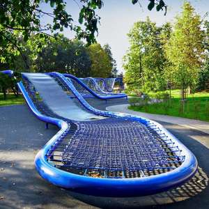 Parc de jeux en corde pour enfants Net Park Core, parcours d'escalade pour enfants, réseau d'escalade, aire de jeux, cadre de jeu, sport de groupe, cordes hautes - Product Image 4