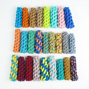 Giocattoli Interattivi in Corda di Cotone per Animali Domestici, Giochi per Tiro alla Fune e Dentizione per Cani Piccoli, Medi e Grandi, Design Assortiti - Product Image 5