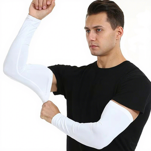 Manguitos de compresión transpirables con protección UV personalizados para deportes, baloncesto, fútbol, ciclismo, unisex, alta calidad - Product Image 1