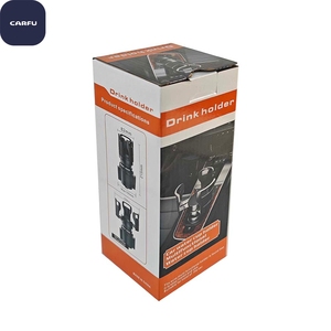 CARFU - Portavasos Delantero para Coche, Caja de Almacenamiento, Dispensador de Toallitas, Caja para Teléfono Móvil, Reposabrazos, Accesorio de ABS - Product Image 6