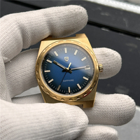 Montre à quartz pour homme PAGANI DESIGN PDYS020 ultra-fine 7 mm, série 222, saphir, acier inoxydable, étanche