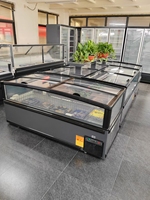 Cuisine professionnelle Restaurant Électronique Grand Congélateur Coffre Horizontal Congélateur Réfrigérateur Réfrigérateur Coffre Congélateur