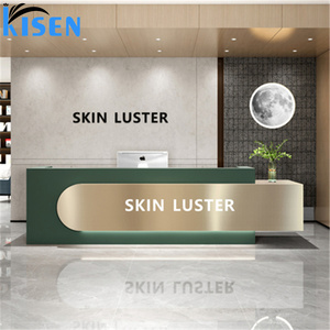 Kisen Luxury Versatile for Office Hospital Bar Hotel Living Room Workshop Salon Cashier <b>Counter</b> Cash Register Desk - Product Image 5