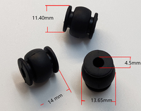 Balle d'amortissement de cardan en caoutchouc silicone haute élasticité, durable, anti-vibration et anti-choc