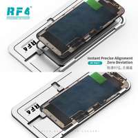 RF-PM17 Gabarit de positionnement de précision universel 2-en-1 pour l'alignement et la lamination d'écrans, pour la réparation des séries iPhone 12-17