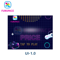 Système de paiement Intellird Reader pour centre de jeux d'arcade Funspace, remplaçant les jetons, avec gestion des cartes VIP, pour machine de jeu à monnayeur