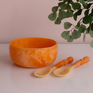 Cuenco de Resina Hecho a Mano con Fases Lunares |   Elegante Tazón Decorativo con Detalles Metálicos para Decoración de Mesa - Product Image 1