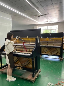 <span class=keywords><strong>Pianoforte</strong></span> Verticale Professionale UP-126 in Legno Massello di Mogano per Concerti e Palcoscenici, Logo Personalizzabile - Product Image 5