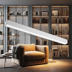<span class=keywords><strong>YOUWIN</strong></span> Superhelle 2ft 0,6m LED Lineare Pendelleuchte 20W-80W Aluminiumgehäuse 3000-6500K Farbtemperatur 0-10V 2200LM CRI 80 - Product Image 5
