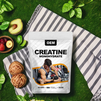 Créatine monohydrate en gummies OEM, poudre de créatine pré-entraînement, poudre de protéines de lactosérum, poudre de protéines, compléments alimentaires pour la croissance musculaire