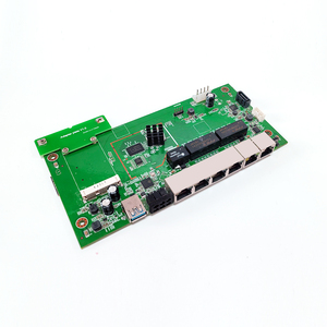 บอร์ดอะแดปเตอร์พอร์ตฮับเก็บข้อมูลสวิตช์กิกะบิตอุตสาหกรรม PCBA รุ่น Y117 ENIG แบบ ODM ผลิตจำนวนน้อยตามสั่ง - Product Image 3