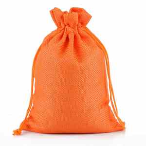 Bolsas de Almacenamiento de Lona de Algodón Reutilizables 7*9, con Cierre de Cordón, Biodegradables, Impresas, para Regalos de Boda - Product Image 6