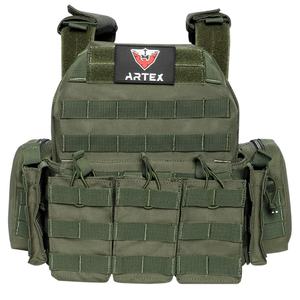 Veste tactique en tissu Oxford Artex Chine, vente chaude, porte-plaques, autres équipements de défense personnelle, chasse en plein air, veste tactique - Product Image 4