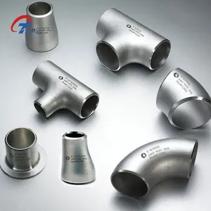 China Professional Manufacture 201 304 316 316L Fitting Stainless Steel 45 90 Degree Elbow