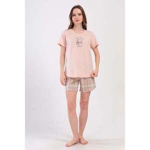 Ensemble élégant pour femme avec veste courte à col rond et manches courtes, idéal pour tous les jours - Product Image 4