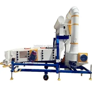 To Remove Dust Moldy Seeds Pre Cleaner Equipment Bulk Corn Grain Cleaning Machine