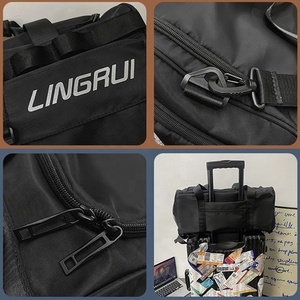 <span class=keywords><strong>Sac</strong></span> à dos De sport étanche pour femmes, valise De voyage épaisse, Logo personnalisé pour le week-end - Product Image 4