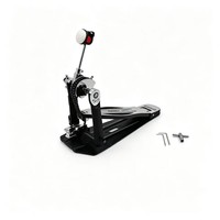 High-grade single-step hammer drum with high hat frame music single-step hammer accessories electroplating drum pedal.